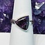 Sugilite Rings - Size 7 Triangle Bezel Set - Sterling Silver