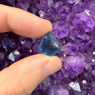 London Blue Topaz - Rough Raw Natural