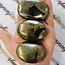 Pyrite Palm Pillow Pocket Stone - Large Gallet
