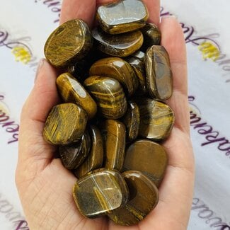 Tiger Iron (Mugglestone Muggle Stone) Flat Stone - Mini Slice Slab