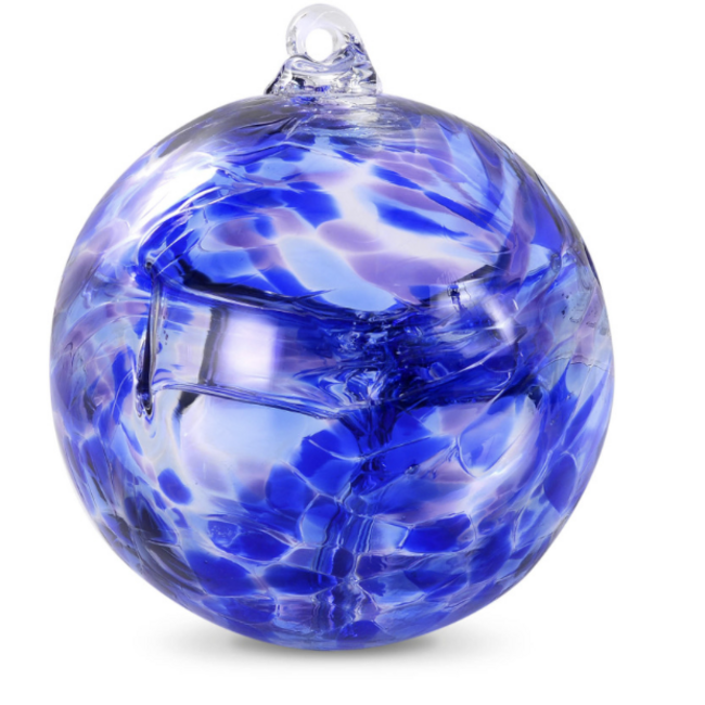 The "Ties That Bind" Spirit Ball Witch Ball "Covenant" - 4"x4"x4"