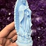 Virgin Mary Candle - Ocean Blue