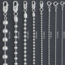 Necklaces - 18" Bead (Ball) Chain (Silver Plated) - Pendants