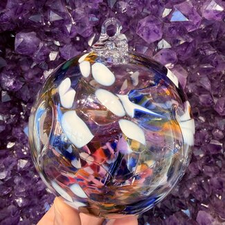 The "Ties That Bind" Spirit Ball Witch Ball "Hope" - 4"x4"x4"