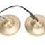 Tingsha Tibetan Prayer Chimes Bells Cymbals - Plain 2.5" Set Sound Healing Meditation