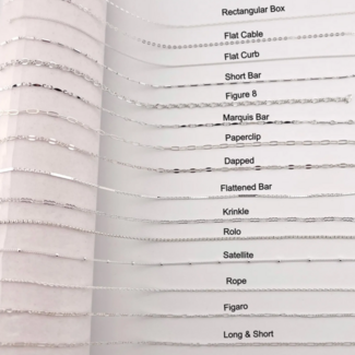 Necklaces - 22" Snake Chain (Silver Plated) Lobster Clasp - Pendants