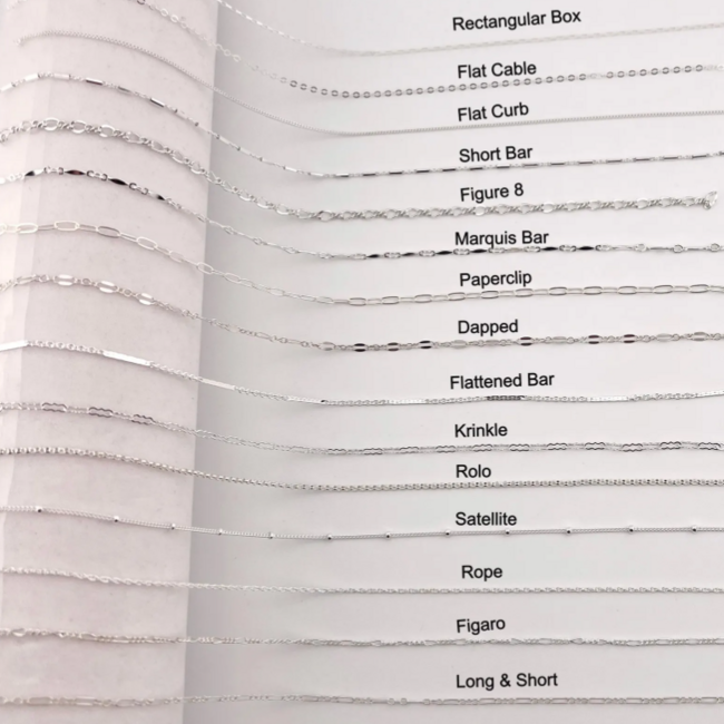 Necklaces - 20" Snake Chain (Silver Plated) Lobster Clasp - Pendants