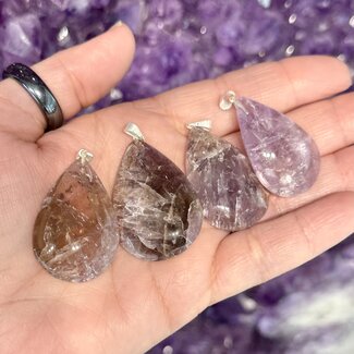 Super Seven 7 (Sacred Melody Stone) Pendants - Teardrop