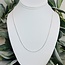 Necklaces - 18" Snake Chain (Silver Plated) Lobster Clasp - Pendants