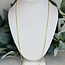 Necklaces - 24" Link Cable Chain (Gold Plated) Lobster Clasp - Pendants