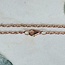 Necklaces - 24" Chain Link Rose Gold Lobster Clasp - Pendants
