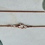 Necklaces - 18" Snake Chain Rose Gold Lobster Clasp - Pendants