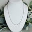 Necklaces - Adjustable 14-20" Box Chain with Ball (Sterling Silver .925) - Pendants