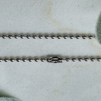 Necklaces - 18" Bead (Ball) Chain (Silver Plated) - Pendants