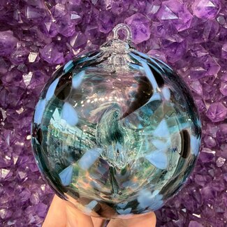 The "Ties That Bind" Spirit Ball Witch Ball "Magnanimity" - 4"x4"x4"
