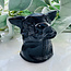 Black Obsidian Grogu - 2" Figurine Carving