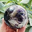 Chevron (Dream) Amethyst Sphere Orb - 60-65mm
