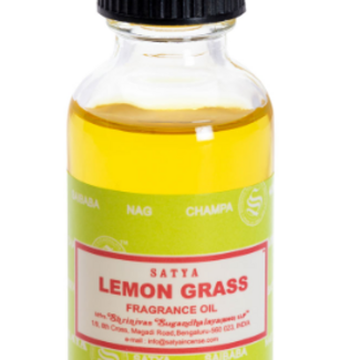 Lemongrass Fragrance Oil- 30ml/1oz -Satya