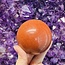 Gold Sandstone (Goldstone) Sand Stone Sphere Orb - 65mm