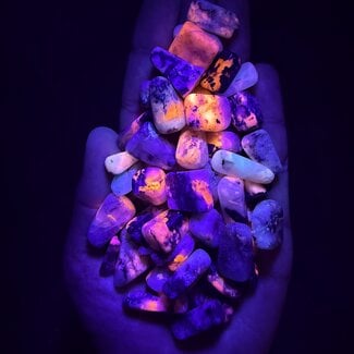 Tugtupite (Medium) - Tumbled