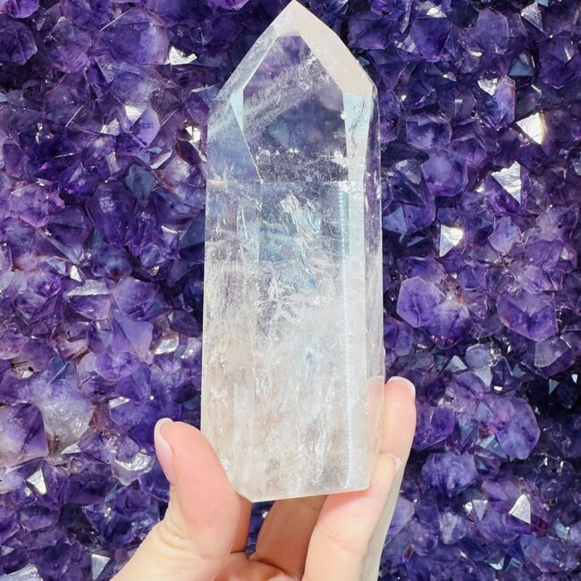 Clear (Crystal) Quartz Towers - Large Rainbows (4-6)