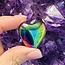 Rainbow Hematite Hearts - Small