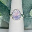 Lavender (Purple) Quartz Rings - Size 6 Oval Faceted Double Bezel Set - Sterling Silver