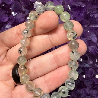 Green Prehnite (AAA Grade) Bracelets - 8mm