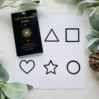 ESP Enhancer Cards - Kelli Miller (Zerner Cards) Clairvoyance - Psychic Intuitive Development