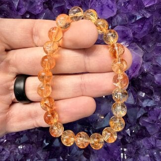 Citrine (Unheated) Bracelets - 8mm