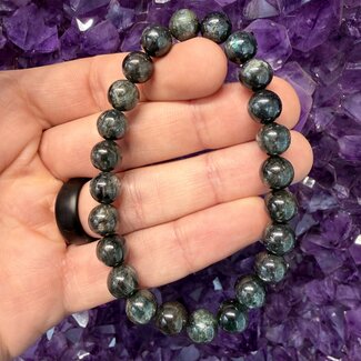 Teal Green Kyanite (AAA Grade) Bracelets - 8mm