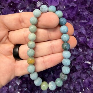 Burmese Green Jade (AAA Grade) Bracelets - 8mm