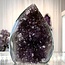 Agatized (Fossil) Amethyst Druzy Polished Free Forms - Flames 5 x 6.5" Large
