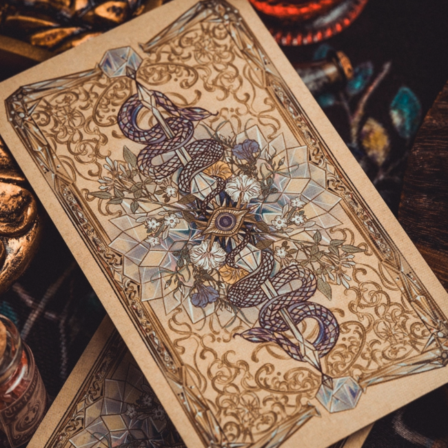 Gaze Mirror Desire Mirror Tarot Cards Deck - Oracle Cards