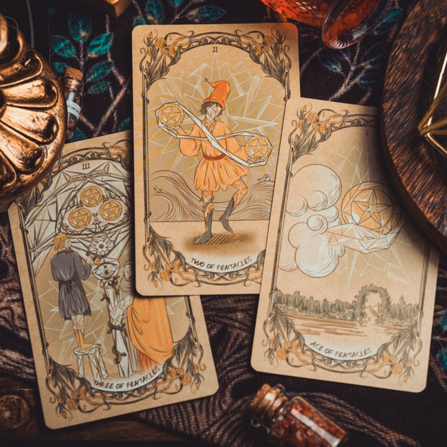 Gaze Mirror Desire Mirror Tarot Cards Deck - Oracle Cards