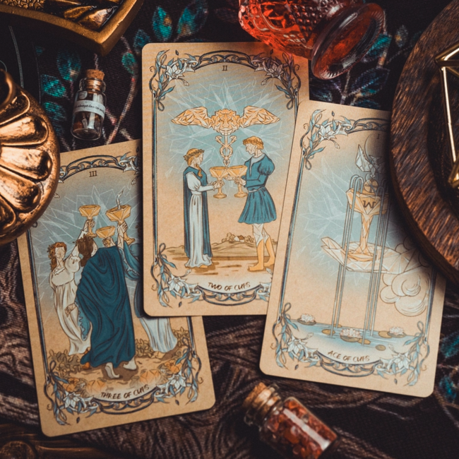 Gaze Mirror Desire Mirror Tarot Cards Deck - Oracle Cards