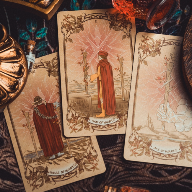 Gaze Mirror Desire Mirror Tarot Cards Deck - Oracle Cards