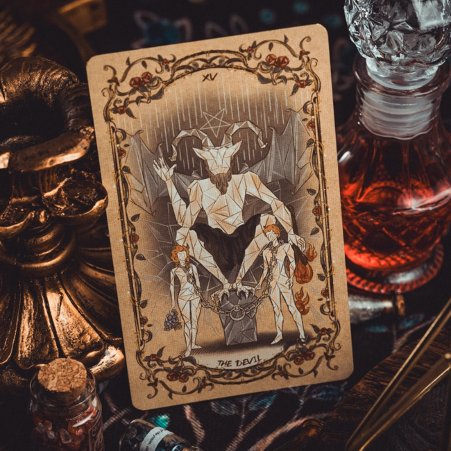 Gaze Mirror Desire Mirror Tarot Cards Deck - Oracle Cards