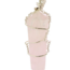 Rose Quartz Pendants - Wire Wrapped Faceted Points - Silver Plated