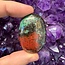 Crimson Cuprite (Sonoran Sunset) Chrysocolla Palm Pillow Pocket Stones - Small
