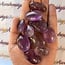 Ametrine (AAA Grade) Palm Pillow Pocket Stones - Small (Amethyst & Citrine)
