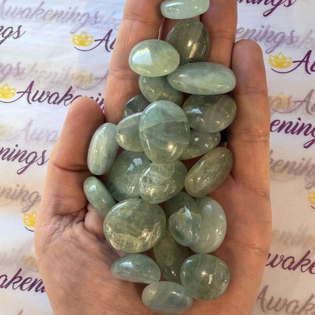 Aquamarine (AAA Grade) - Tumbled