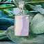 Pink Aragonite Pendants - Rectangle Bezel Set - Sterling Silver