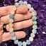 Blue Azurite in Calcite (AAA Grade) Bracelets - 8mm