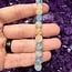 Blue Azurite in Calcite (AAA Grade) Bracelets - 8mm