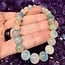 Blue Azurite in Calcite (AAA Grade) Bracelets - 8mm