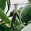 Seraphinite (Serafina) Pendants - Teardrop Pear Bezel Set - Sterling Silver