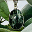 Seraphinite (Serafina) Pendants - Oval Bezel Set - Sterling Silver