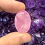 Pink Aragonite (AAA Grade) Palm Pillow Pocket Stones - Small