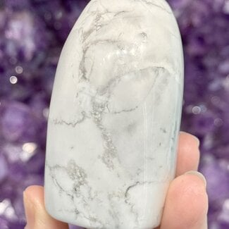 White Howlite (Magnesite) Free Form - Medium